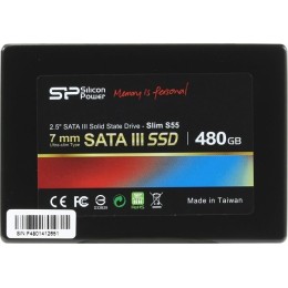 SSD накопитель Silicon Power SSD 480Gb S55 SP480GBSS3S55S25 {SATA3.0, 7mm}